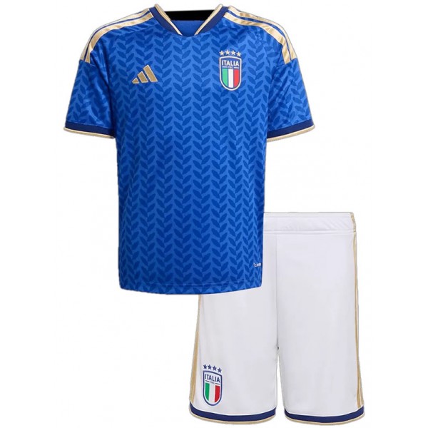 Italy maillot domicile enfant mini-uniformes junior coupe monde 2026